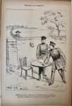 Braakensiek, Johan (1858-1940) - [Original lithograph/lithografie by Johan Braakensiek] Bismarck in de oppositie, 22 Februari 1891, 1 pp.