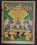 Hoeksema,Daan [Daniël 1879-1935]. - Spel - boek 5 spelen: electr.tram-spel, vliegmachine-spel, radio-spel, jagers-spel en auto-spel.