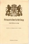 Niemeyer, Dr. A. - Staatsinrichting