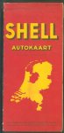 Shell Nederland, N.V. - (RECLAME / ADVERTENTIE - ADVERTISEMENT) Shell autokaart van Nederland