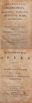 XENOPHONTIS. - Opera ad optimorum librorum fidem edidit Godfredus Henricus Schaefer, tomus V: Oeconomicus, apologia Socratis, Convivium, Hiero, Agesilaus.