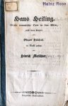 Marschner, Heinrich: - [Libretto] Hans Heiling. Große romantische Oper in drei Akten, nebst einem Vorspiel  von Eduard Devrient