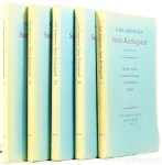 KIERKEGAARD, S., JORGENSEN, C. - Soren Kierkegaard. En biografi med saerligt henblik paa hans personlige etik. Complete in 5 volumes.