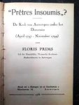 PRIMS Floris - 'Prêtres Insoumis''? De kerk van Antwerpen onder het Directoire (April 1797 - November 1799).