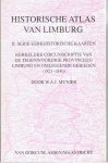 Munier, W.A.J. - Historische atlas van Limburg en aangrenzende gebieden.deel II-4- II. Serie kerkhistorische kaarten
