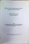 Carroll Brown Malone - History of the Peking Summer Palaces under the Ch'ing Dynasty Carroll Brown Malone - History of the Peking Summer Palaces under the Ch'ing Dynasty