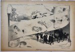 Braakensiek, Johan (1858-1940) - [Original lithograph/lithografie by Johan Braakensiek] 1 Januari 1889, Handjes-dag, 30 December 1888, 1 pp.