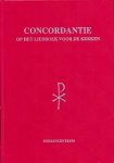Moor, J.C. de - Concordantie op het Liedboek voor de kerken.
