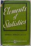 Bowley Arthur L - Elements of Statistics