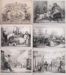 CRUIKSHANK, GEORGE - Illustrations of time. Followed by: Scraps and sketches [I-IV} and Phrenological illustrations.