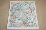  - Oude kaart - Europeesch Rusland - circa 1905