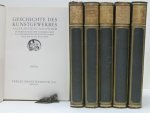BOSSERT, H.TH., (HRSG.) - Geschichte des Kunstgewerbes aller Zeiten und Völker. In Verbindung mit zahlreichen Fachgelehrten herausgegeben. 6 volumes. Complete set.