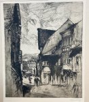 Hoff, Adriaan van 't (1893-1939) - [Original etching] "Blankenburg".