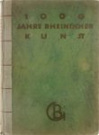 Prof. Dr. Reiners Heribert - Tausend Jahre Rheinischer Kunst