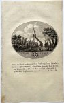 Van Ollefen, L./De Nederlandse stad- en dorpsbeschrijver (1749-1816). - [Original city view, antique print] 't Dorp Limmen, engraving made by Anna Catharina Brouwer, 1 p.