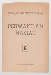 n.n - Perwakilan rakjat. = penerangan politik rakjat Nr 6