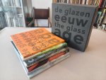 Burght, Angela van der (red.) e.a. - De glazen eeuw / The glass age - Complete set + DVD: Glass on celluloid