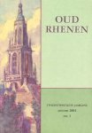 Diversen - Oud Rhenen tweeentwintigste Jaargang Januari 2003 No. 1