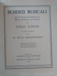 Johan Schenk  (uitgegeven door Dr.Hugo Leichtentritt) - Scherzi Musicali  per la Viola da Gamba con Basso Continuo ad libitum