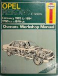 John S Mead 247988 - Opel Rekord E Series Owners Workshop Manual