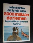 Fairfax, John en Sylvia Cook - 8000 mijl aan de riemen, per roeiboot over de Pacific