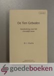 Douma, Dr. J. - De Tien Geboden, 3 delen compleet --- CGO 445. Handreiking voor een christelijk leven. Serie Ethische bezinning