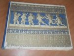 Marx, Joseph - Meister-Lieder Kalender MCMXXII (1922). Eine Auswahl klassischer und moderner Lieder