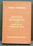 Tourist Guide., Rügen.- Meyers Reisebücher: - Deutsche Ostseeküste II. Rügen und die Pommersche Küste. Mit ihrem Hinterland. Mit 10 Karten und 14 Plänen.