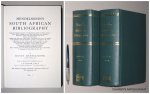 MENDELSSOHN, SIDNEY, - Mendelssohn's South African bibliography, being the catalogue raisonne of the Mendelssohn library of works relating to South Africa, including the full titles of the books, with synoptical, biographical, critical, and bibliographical notes. (2...
