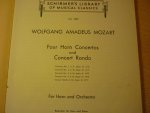 Mozart; Wolfgang Amadeus  (1756–1791) - Mozart, Wa 4 Horn Concertos & Concert Rondo Hrn/Pf