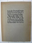 Vermeylen, August - Verzamelde opstellen van - Eerste en tweede bundel.