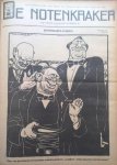 [Jong, A.M. de] (hoofdredactie) & Albert Hahn [jr.]/Leendert Jordaan/Tjerk Bottema/George van Raemdonck e.a. (beeld) - De Notenkraker, [Politiek-Satiriek Weekblad], Zondagsblad van Het Volk - Dagblad van de Arbeiderspartij. Jaargang 15, (1921)