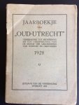  - Jaarboekje van "Oud-Utrecht" 1928, 1931, 1932, 1935