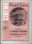 Chandeau, Robert (Directeur General) - L'Avant-scène Cinéma N° 11, janvier 1962. La cuirasse Potemkine (Eisenstein), Citizen Kane (Welles)
