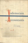 Donk, J.G.T. - Vademecum voor accountants  -  deel 1