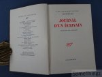 Dostoïevski / Jean Chuzeville (trad.) - Le journal d'un écrivain. [N° 327 de 1050 sur alfama. Reliure après la maquette de Mario Prassinos.]