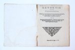[Telle, Reinier]? - Pamphlet. Retortie ofte vveder-steeck, ghegheven met de smadelijcke sift by eenighe bittere calvinisten, ende calumniateurs in figuren af-ghebeeldet, ende met rijmen beduydet en uyt-geleyt met noch twee bygaende rijmen, 1619, 10 pp.