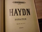 Haydn; Franz Joseph (1732-1809) - Sonaten - Band 1,  Band 2, Band 3 en Band 4. - Sonaten No. 1 - 34, voor piano