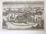 Monogrammist HVD (fl. XVII century) - [Antique etching and engraving, ets en gravure, print] Monogrammist HVD, Capture of Lochem by Spinola and the flour carts in his army in 1606, published before 1650.