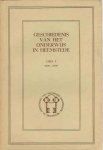 Duinen, G. Van. - Geschiedenis van het Onderwijs in Heemstede: Deel 1: 1600-1800 + Deel 2:1800-1954
