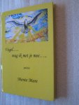 Mare, Mente - Vogel... mag ik met je mee / Poëzie Mare, Mente - Vogel... mag ik met je mee / Poëzie