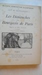 Maupassant Guy de   ( Gravures sur bois de G.Lemoine) - Les Dimanches d'un Bourgeois de Paris