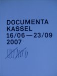 Buergel, Roger M. - DOCUMENTIA  - 2007 - KATALOG. -   DOCUMENTA - KASSEL