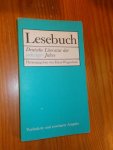 WAGENBACH, KLAUS (ED.), - Lesebuch. Deutsche Literatur der sechziger Jahre.