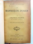 France, Anatole - Le mannequin d'Osier (FRANSTALIG) (Histoire contemporaine, tome 2)