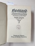 Muth, Karl (Hrsg.): - Hochland : 9. Jahrgang : Oktober 1911 - September 1912 : Band 1 und 2 : (in 2 Bänden) :