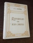 J.E. Schröder - levensbeelden Jezus christus, voor de gemeente geteekend