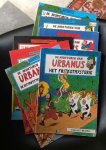 W. Linthout en Urbanus - De avonturen van Urbanus 2 x deel 1, 2 x deel 2, deel 7, deel 8 en deel 26 en deel 37 W. Linthout en Urbanus - De avonturen van Urbanus 2 x deel 1, 2 x deel 2, deel 7, deel 8 en deel 26 en deel 37