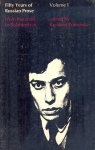  - Fifty years of Russian Prose, from  Pasternak tot Solzhenitsyn, ed. By Krystyna Pomorska vol 1.