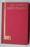 SCHEFFER, AGE, - Gerechtigheid.